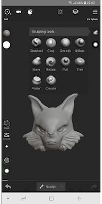 Скачать Sculpt+ [Premium] RU apk на Андроид