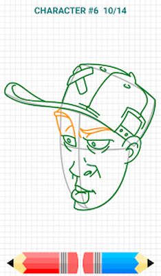 Скачать How to Draw Graffiti Characters [Unlocked] RUS apk на Андроид