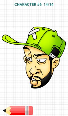Скачать How to Draw Graffiti Characters [Unlocked] RUS apk на Андроид