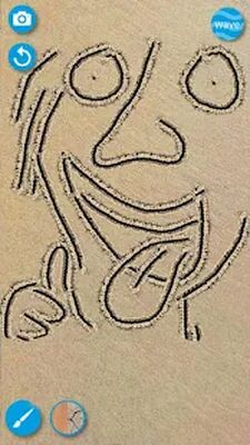 Скачать рисовать на песке - Sand Draw Art: креативное app [Unlocked] RU apk на Андроид