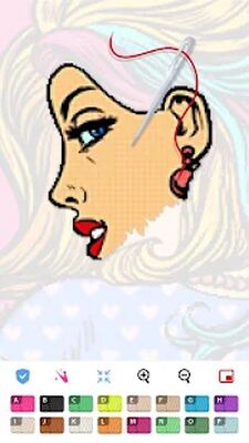 Скачать Color by Letter: Sewing game [Premium] RU apk на Андроид