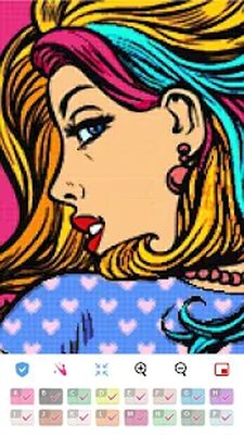 Скачать Color by Letter: Sewing game [Premium] RU apk на Андроид