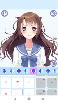 Скачать Cute Anime Avatar Factory [Unlocked] RUS apk на Андроид