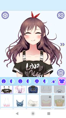 Скачать Cute Anime Avatar Factory [Unlocked] RUS apk на Андроид