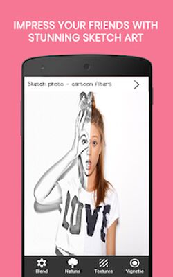 Скачать Карандашный рисунок - Мультяшный фоторедактор [Unlocked] RUS apk на Андроид