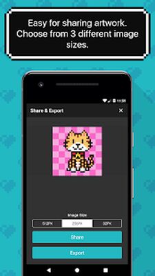 Скачать 8bit маляр - Pixel Art приложение для рисования [Полная версия] RU apk на Андроид