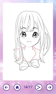 Скачать Как Рисовать Аниме [Unlocked] RUS apk на Андроид