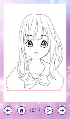 Скачать Как Рисовать Аниме [Unlocked] RUS apk на Андроид