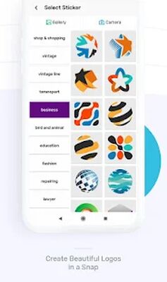 Скачать Logo Maker : Graphic Design And Logo Templates [Unlocked] RU apk на Андроид