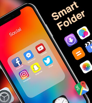 Скачать X Launcher for Phone X Max - OS 12 Theme Launcher [Unlocked] RUS apk на Андроид