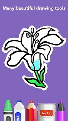 Скачать How To Draw Flowers [Без рекламы] RU apk на Андроид