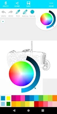 Скачать Coloring Tractor [Полная версия] RUS apk на Андроид
