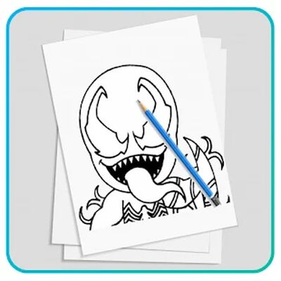 Скачать Как нарисовать яд супергероя [Premium] RU apk на Андроид