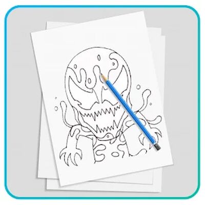 Скачать Как нарисовать яд супергероя [Premium] RU apk на Андроид