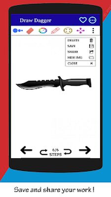 Скачать Как рисовать кинжал шаг за шагом [Premium] RU apk на Андроид