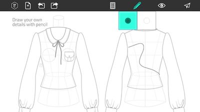 Скачать Fashion Design Flat Sketch [Полная версия] RU apk на Андроид