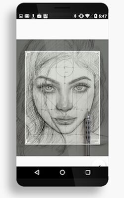 Скачать Рисование реалистичного лица [Полная версия] RU apk на Андроид
