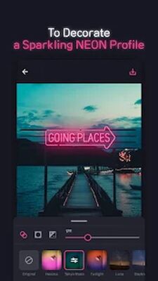Скачать NEON GIF+TEXT Video Effects [Полная версия] RUS apk на Андроид
