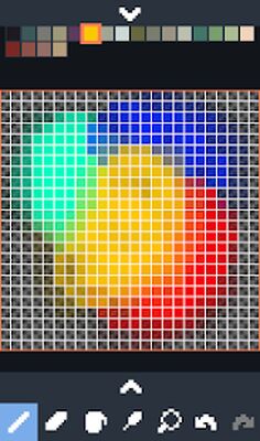 Скачать Novix Pixel Editor [Premium] RU apk на Андроид