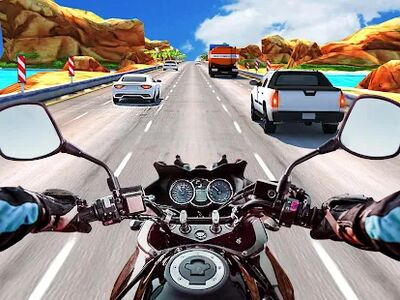 Скачать Highway Moto Rider Bike Racing [Premium] RUS apk на Андроид