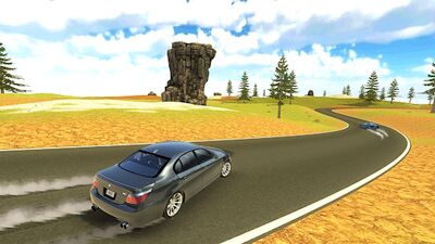 Скачать M5 E60 Drift Simulator [Unlocked] RU apk на Андроид