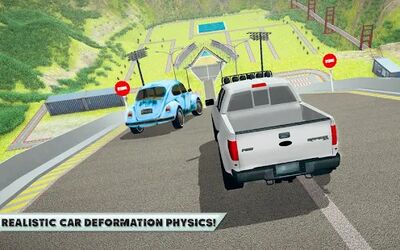 Скачать Car Crash Driving Simulator: Beam Car Jump Arena [Полная версия] RU apk на Андроид