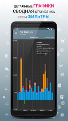 Скачать Авто Расходы - Car Expenses Manager [Unlocked] RUS apk на Андроид