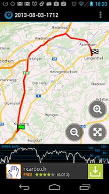 Скачать Ulysse Speedometer [Полная версия] RU apk на Андроид