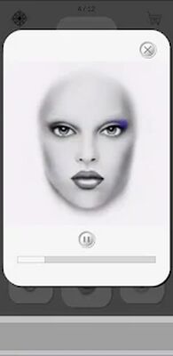 Скачать Download and color: Grayscale MakeUp Face Charts [Без рекламы] RU apk на Андроид