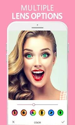 Скачать Цвет глаз Changer Фоторедактор: Менять глаз Цвет [Полная версия] RU apk на Андроид