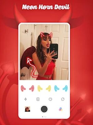 Скачать Neon Horn Devil - Devils Horns Photo Editor [Unlocked] RU apk на Андроид