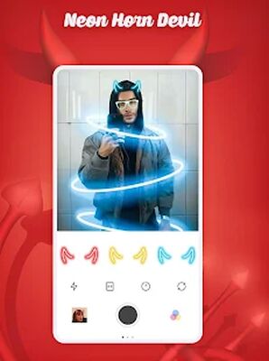 Скачать Neon Horn Devil - Devils Horns Photo Editor [Unlocked] RU apk на Андроид