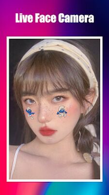 Скачать Live Face Camera Free Cute s Funny Motion Sticker [Без рекламы] RU apk на Андроид