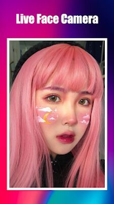 Скачать Live Face Camera Free Cute s Funny Motion Sticker [Без рекламы] RU apk на Андроид