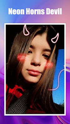 Скачать Neon Horns Devil - Neon Devil Crown Photo Editor [Premium] RU apk на Андроид