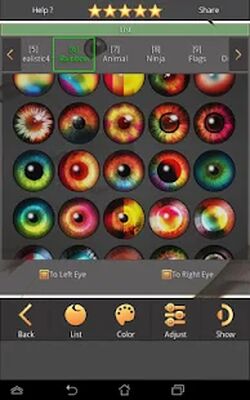 Скачать FoxEyes - Change Eye Color by Real Anime Style [Полная версия] RUS apk на Андроид