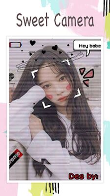 Скачать Live face sticker sweet camera [Unlocked] RUS apk на Андроид