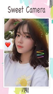 Скачать Live face sticker sweet camera [Unlocked] RUS apk на Андроид