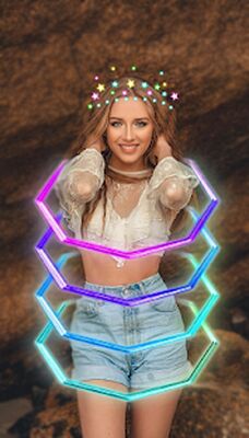 Скачать InstaLight Crown Effect : Neon Photo Effect [Без рекламы] RU apk на Андроид