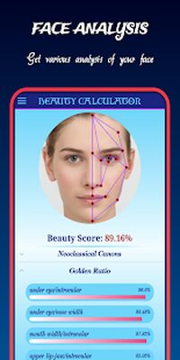 Скачать Beauty Calculator: Face analysis & attractiveness [Premium] RUS apk на Андроид