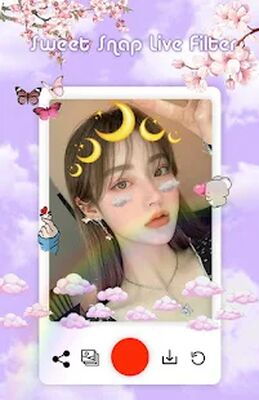 Скачать Sweet Snap Live Filter - beauty selfie camera [Premium] RUS apk на Андроид