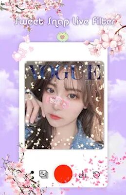 Скачать Sweet Snap Live Filter - beauty selfie camera [Premium] RUS apk на Андроид