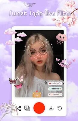 Скачать Sweet Snap Live Filter - beauty selfie camera [Premium] RUS apk на Андроид
