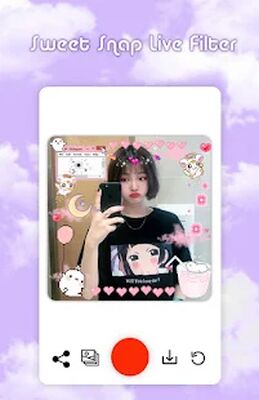 Скачать Sweet Snap Live Filter - beauty selfie camera [Premium] RUS apk на Андроид