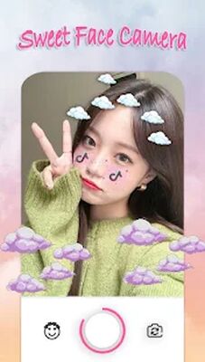 Скачать Sweet Face Camera - Live Face Selfie Editor [Без рекламы] RUS apk на Андроид