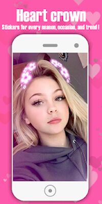 Скачать Heart Crown - Free cute & funny motion sticker [Unlocked] RUS apk на Андроид