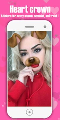 Скачать Heart Crown - Free cute & funny motion sticker [Unlocked] RUS apk на Андроид