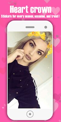 Скачать Heart Crown - Free cute & funny motion sticker [Unlocked] RUS apk на Андроид