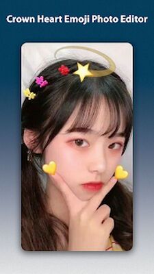 Скачать Crown Heart Emoji Photo Editor [Полная версия] RU apk на Андроид