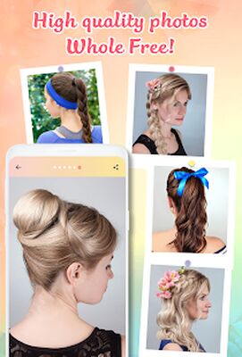 Скачать Hairstyle app: Hairstyles step by step for girls [Premium] RU apk на Андроид
